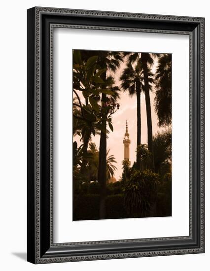 Minaret. Luxor, Egypt.-Julien McRoberts-Framed Photographic Print