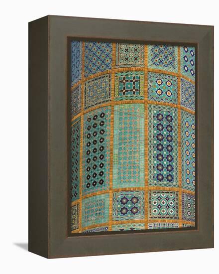 Minaret of Shrine of Hazrat Ali, Who was Assassinated in 661, Mazar-I-Sharif, Afghanistan-Jane Sweeney-Framed Premier Image Canvas