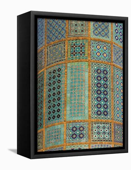 Minaret of Shrine of Hazrat Ali, Who was Assassinated in 661, Mazar-I-Sharif, Afghanistan-Jane Sweeney-Framed Premier Image Canvas