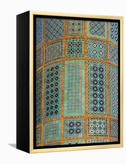 Minaret of Shrine of Hazrat Ali, Who was Assassinated in 661, Mazar-I-Sharif, Afghanistan-Jane Sweeney-Framed Premier Image Canvas