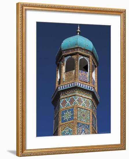 Minaret of the Friday Mosque or Masjet-Ejam, Herat, Afghanistan-Jane Sweeney-Framed Photographic Print