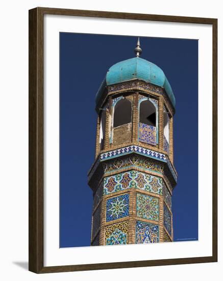 Minaret of the Friday Mosque or Masjet-Ejam, Herat, Afghanistan-Jane Sweeney-Framed Photographic Print