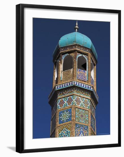 Minaret of the Friday Mosque or Masjet-Ejam, Herat, Afghanistan-Jane Sweeney-Framed Photographic Print