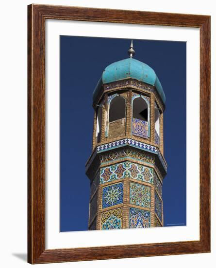 Minaret of the Friday Mosque or Masjet-Ejam, Herat, Afghanistan-Jane Sweeney-Framed Photographic Print