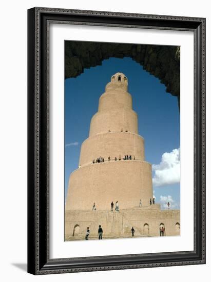 Minaret of the Great Mosque, Samarra, Iraq, 1977-Vivienne Sharp-Framed Photographic Print