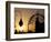 Minaret of the Koutoubia Mosque at Sunset, Marrakesh, Morocco, North Africa, Africa-Frank Fell-Framed Photographic Print