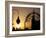 Minaret of the Koutoubia Mosque at Sunset, Marrakesh, Morocco, North Africa, Africa-Frank Fell-Framed Photographic Print