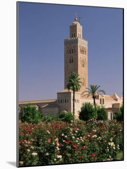 Minaret of the Koutoubia Mosque, Marrakesh (Marrakech), Morocco, North Africa, Africa-Sergio Pitamitz-Mounted Photographic Print