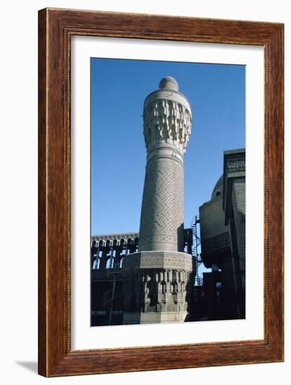 Minaret of the Suq Al Ghazal Mosque, Baghdad, Iraq, 1977-Vivienne Sharp-Framed Photographic Print