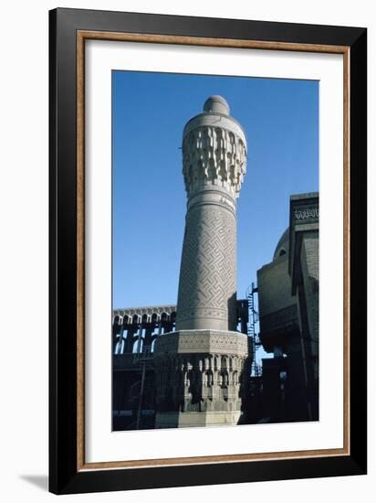 Minaret of the Suq Al Ghazal Mosque, Baghdad, Iraq, 1977-Vivienne Sharp-Framed Photographic Print