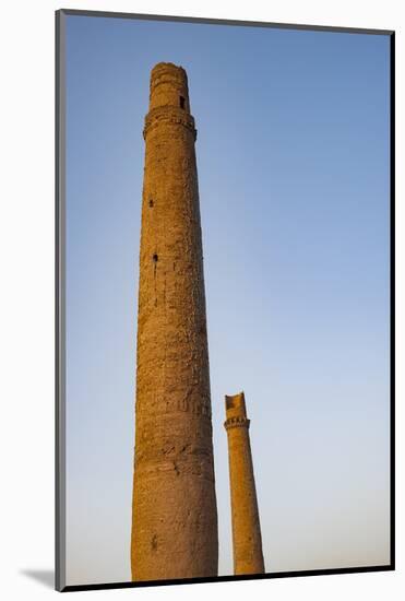 Minarets in Herat, Afghanistan, Asia-Alex Treadway-Mounted Photographic Print