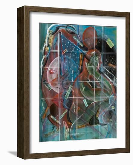 Mind Control-Ikahl Beckford-Framed Giclee Print