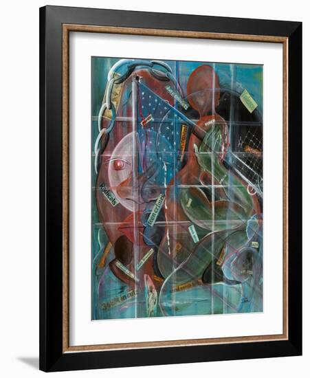 Mind Control-Ikahl Beckford-Framed Giclee Print