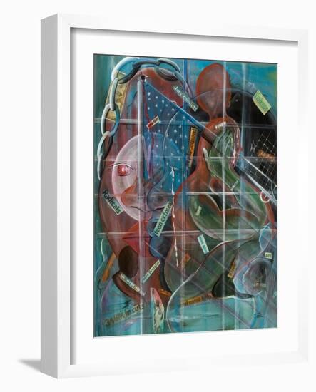 Mind Control-Ikahl Beckford-Framed Giclee Print