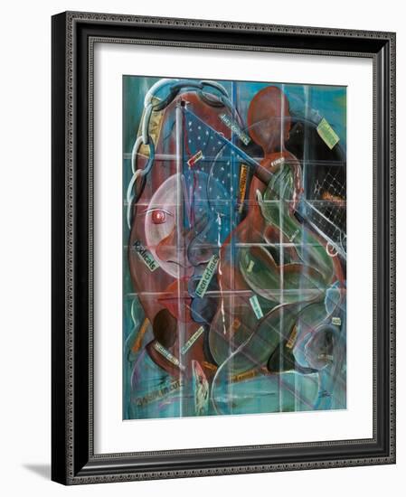 Mind Control-Ikahl Beckford-Framed Giclee Print