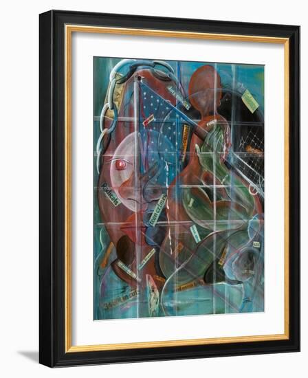 Mind Control-Ikahl Beckford-Framed Giclee Print