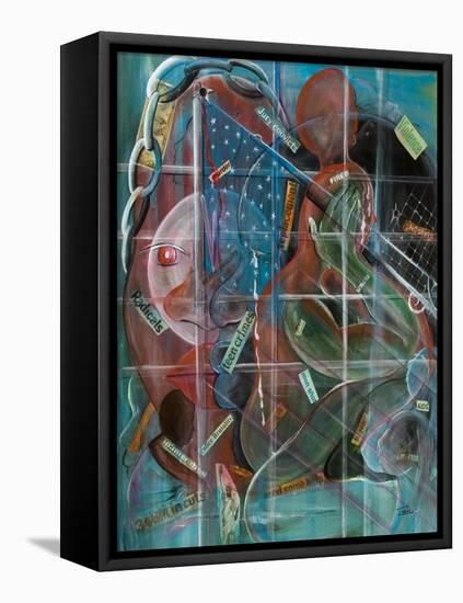 Mind Control-Ikahl Beckford-Framed Premier Image Canvas