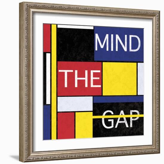 Mind The Gap-Max Carter-Framed Giclee Print