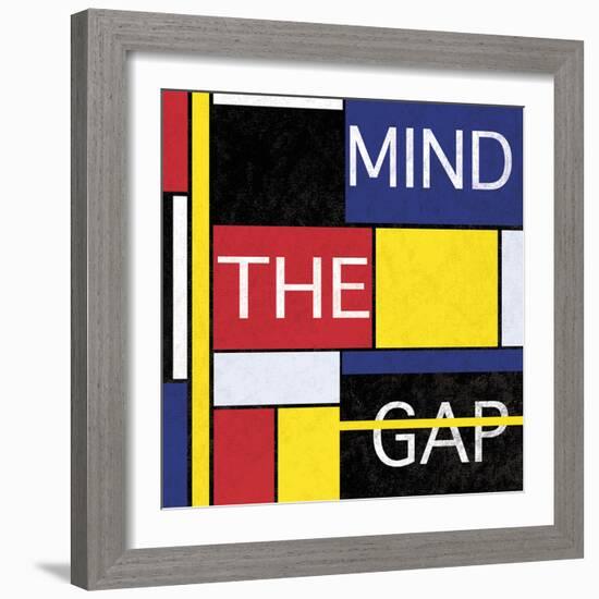 Mind The Gap-Max Carter-Framed Giclee Print