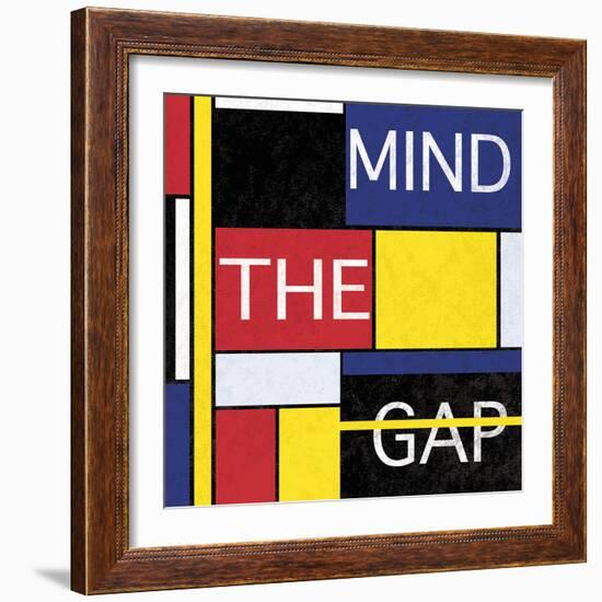 Mind The Gap-Max Carter-Framed Giclee Print