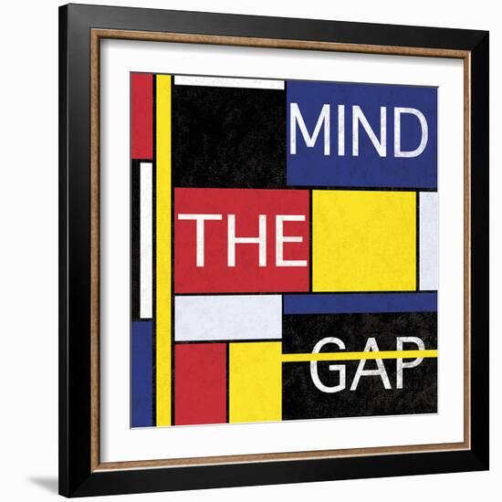 Mind The Gap-Max Carter-Framed Giclee Print