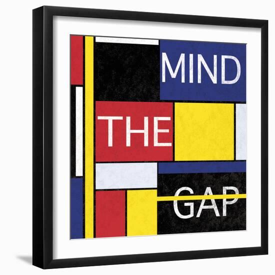 Mind The Gap-Max Carter-Framed Giclee Print