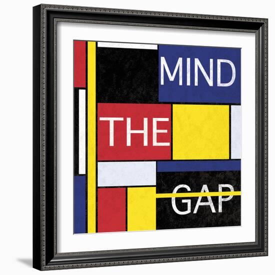 Mind The Gap-Max Carter-Framed Giclee Print