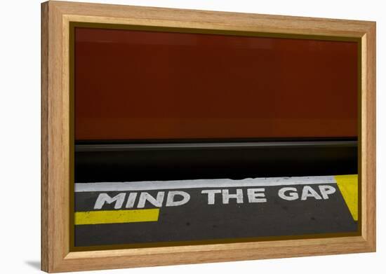 Mind the Gap-Natalie Tepper-Framed Stretched Canvas