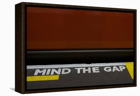 Mind the Gap-Natalie Tepper-Framed Stretched Canvas