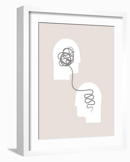 Mind Therapy No5-Beth Cai-Framed Giclee Print