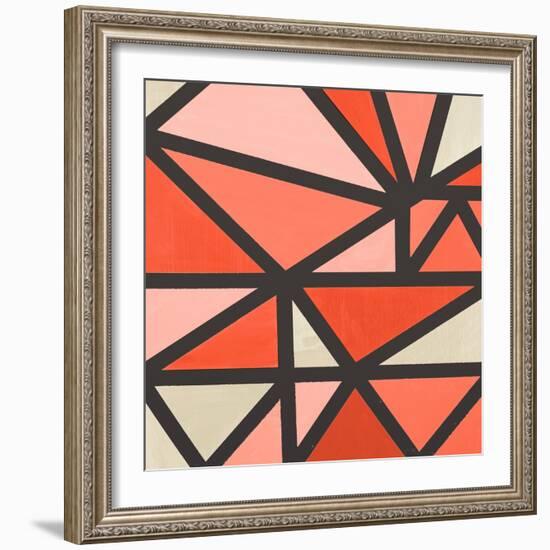 Mindful Peachy II-Susan Bryant-Framed Art Print