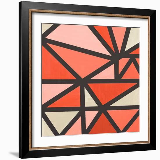 Mindful Peachy II-Susan Bryant-Framed Art Print