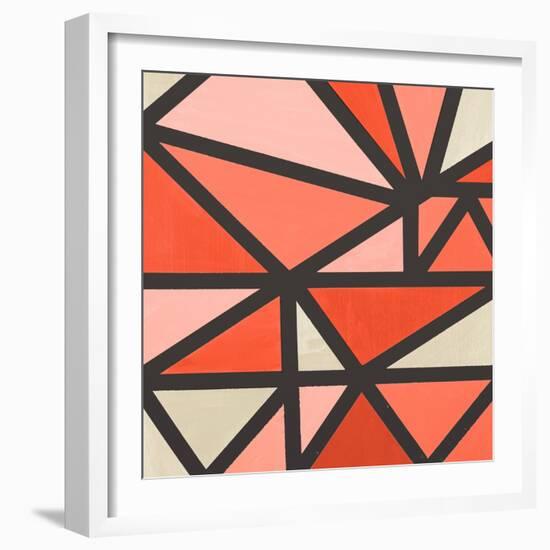 Mindful Peachy II-Susan Bryant-Framed Art Print