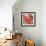 Mindful Peachy II-Susan Bryant-Framed Art Print displayed on a wall