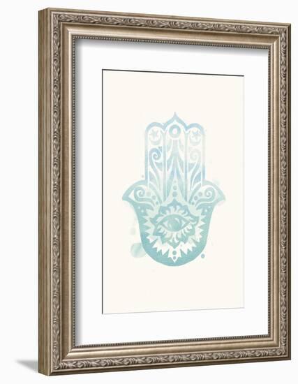 Mindfulness - Hamsa-Sasha Blake-Framed Art Print