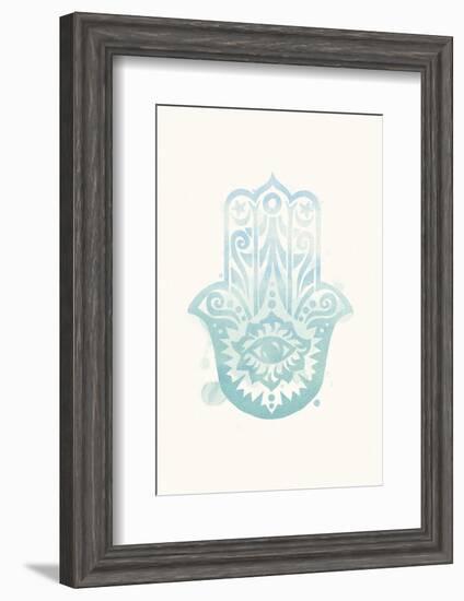 Mindfulness - Hamsa-Sasha Blake-Framed Art Print