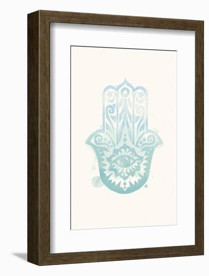 Mindfulness - Hamsa-Sasha Blake-Framed Art Print