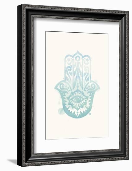 Mindfulness - Hamsa-Sasha Blake-Framed Art Print