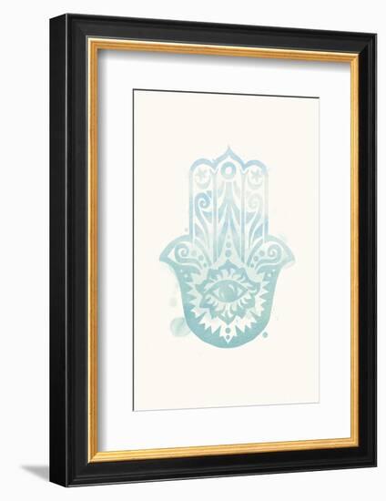 Mindfulness - Hamsa-Sasha Blake-Framed Art Print