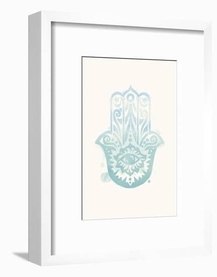 Mindfulness - Hamsa-Sasha Blake-Framed Art Print