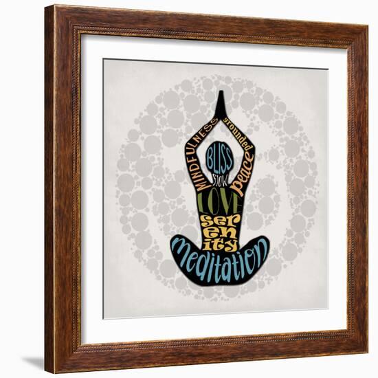 Mindfulness-Adebowale-Framed Art Print