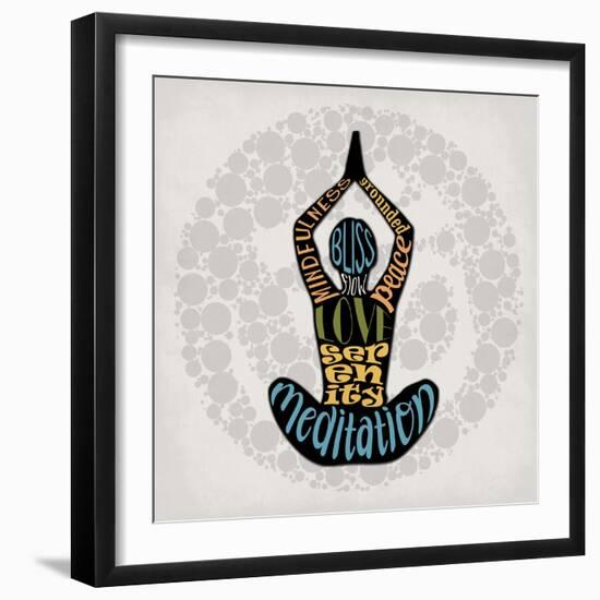 Mindfulness-Adebowale-Framed Art Print