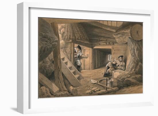 Mine in the Bastion Du Mat, 1856-Thomas Picken-Framed Giclee Print