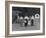 Miner Maurice Ruddick with Family and Friends Walking Near Segregated Camp Site-Carl Mydans-Framed Photographic Print