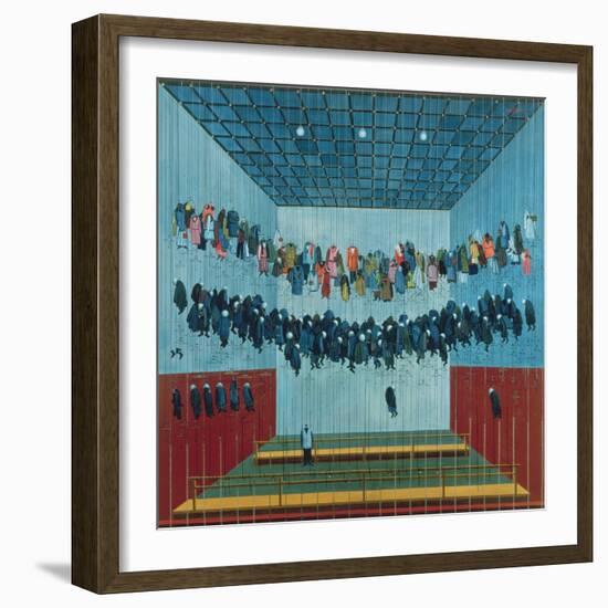 Miner's Dressing Room, 1982-Tamas Galambos-Framed Giclee Print