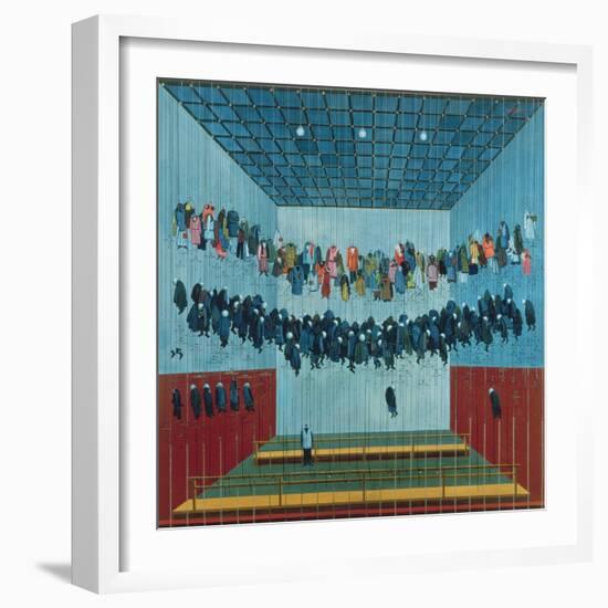 Miner's Dressing Room, 1982-Tamas Galambos-Framed Giclee Print