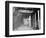 Miner Working in a Coal Mine Photograph-Lantern Press-Framed Art Print