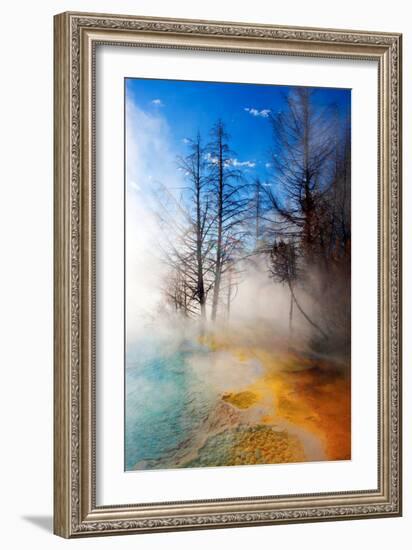 Mineral Pool in Summer-Howard Ruby-Framed Photographic Print