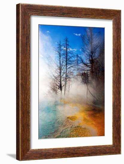 Mineral Pool in Summer-Howard Ruby-Framed Photographic Print