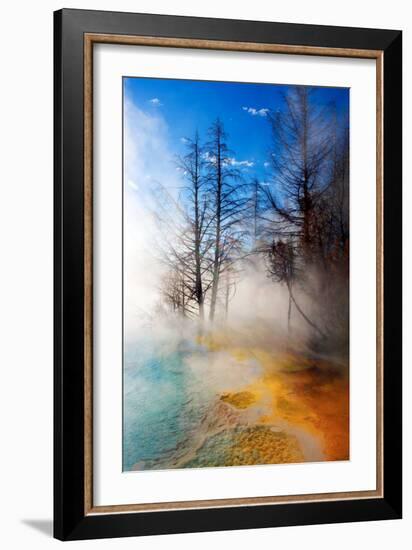Mineral Pool in Summer-Howard Ruby-Framed Photographic Print
